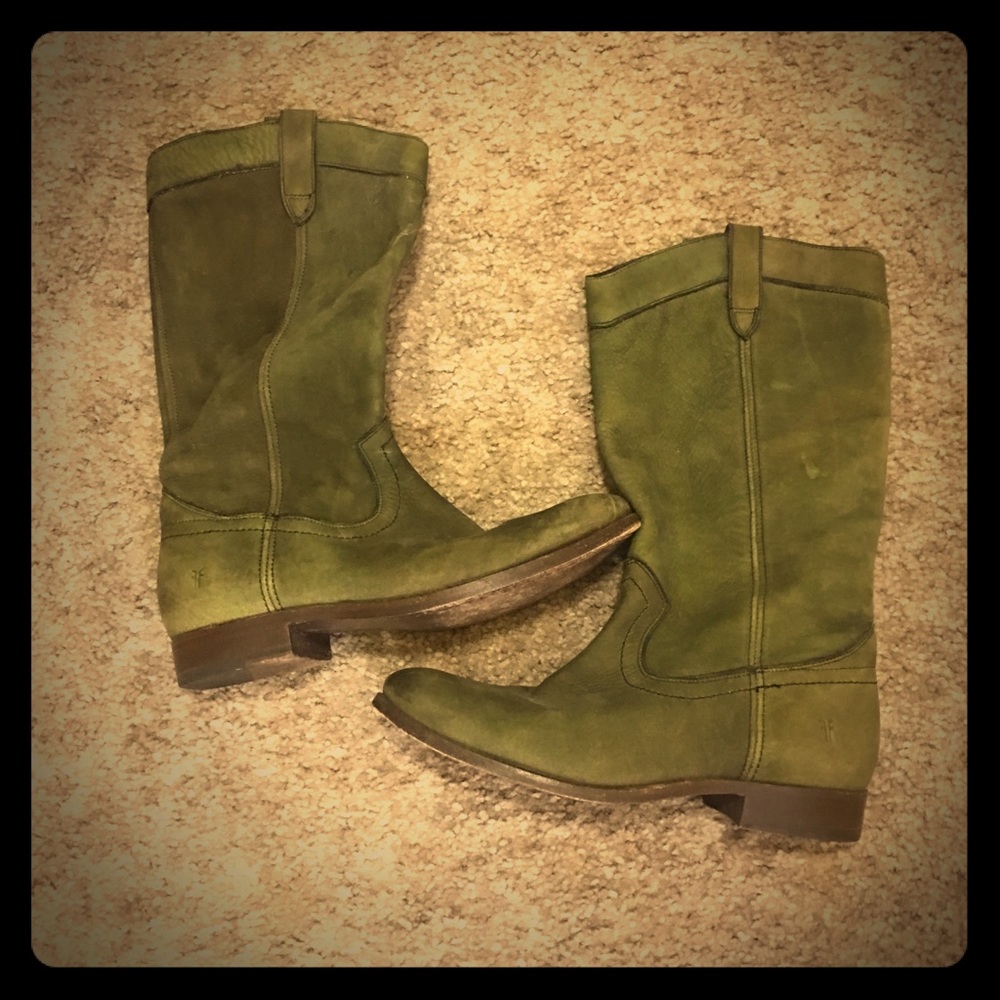 Frye Melissa Pull on in Fatigue